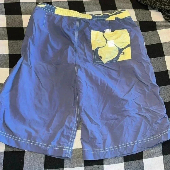 LANDS END swim trunks size 10slim 12slim - Picture 4 of 4